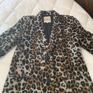 BB Dakota Animal Print Coat